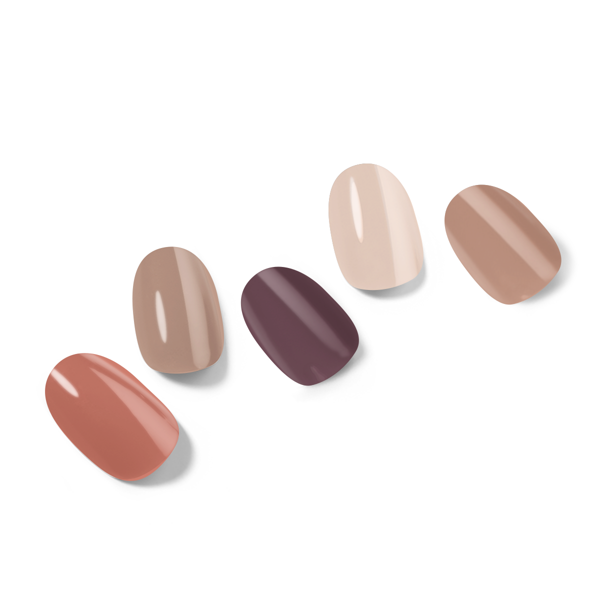 Sunset Sorbet Semi-Cured Gel Nail