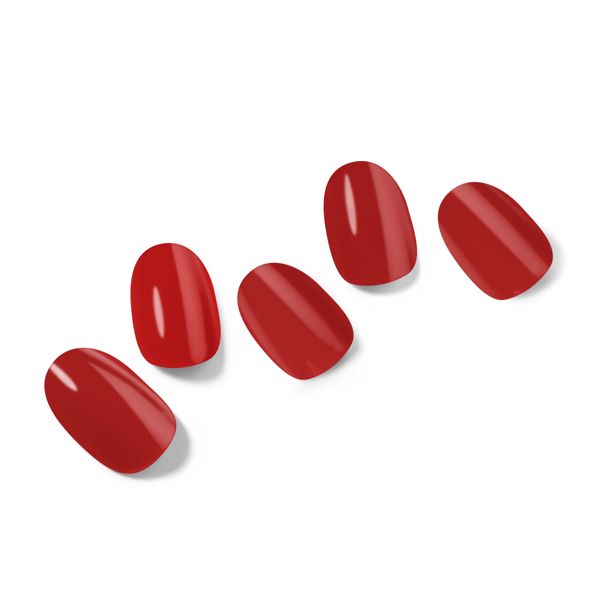 Classic Crimson Semi-Cured Gel Nail