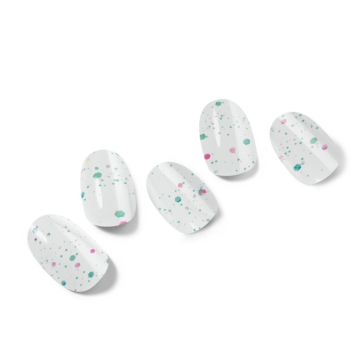 Luminous Glow Semi-Cured Gel Nail Stickers