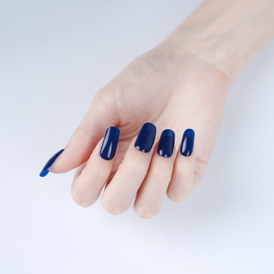 Royal Blue Semi-Cured Gel Nail