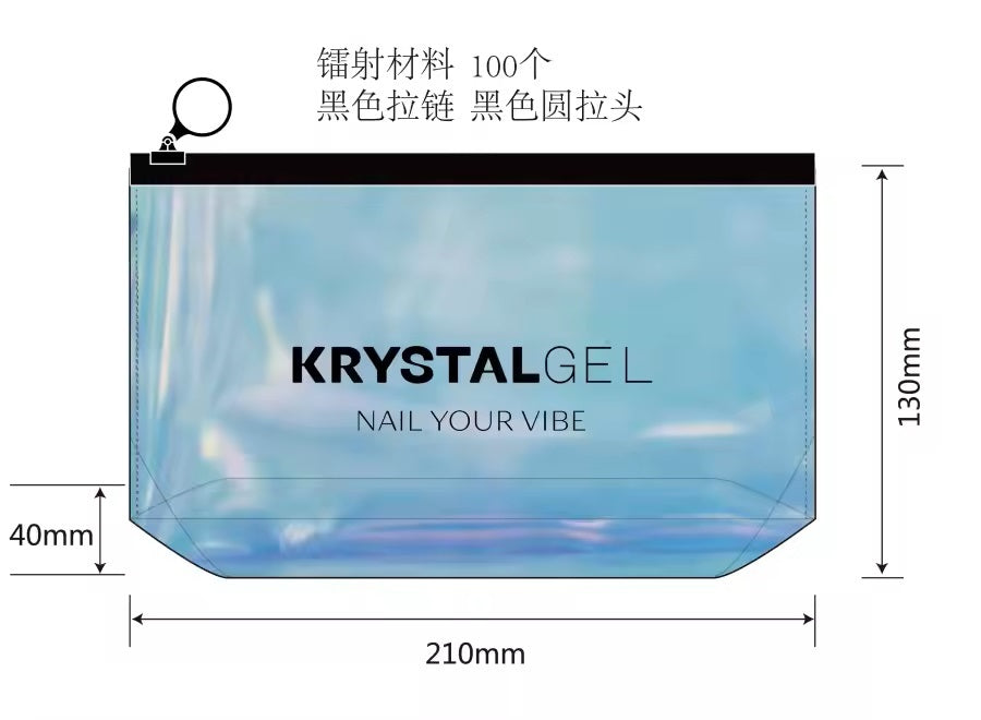 Krystal Trendy Cosmetic Bag