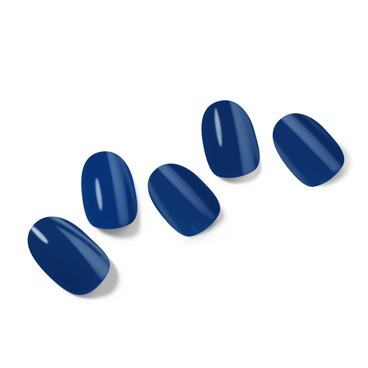 Royal Blue Semi-Cured Gel Nail