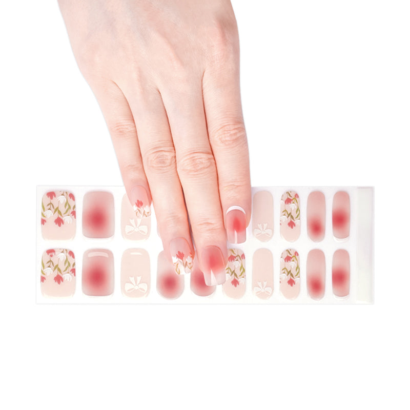 Blossom Bow Semi-Cured Gel Nail